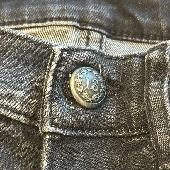 R13 High Rise Skinny Black Jeans - Picture 10 of 16